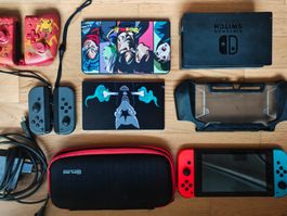 Nintendo Switch 1 mit Zubehör