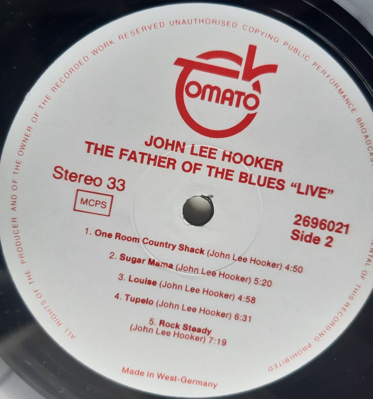 Dischi in vinile: JOHN LEE HOOKER: The Fatherof The Blues "Live" – Usato da Frick venduto da kyb_yq8h 2