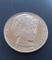 1 crown 1991 Gibraltar