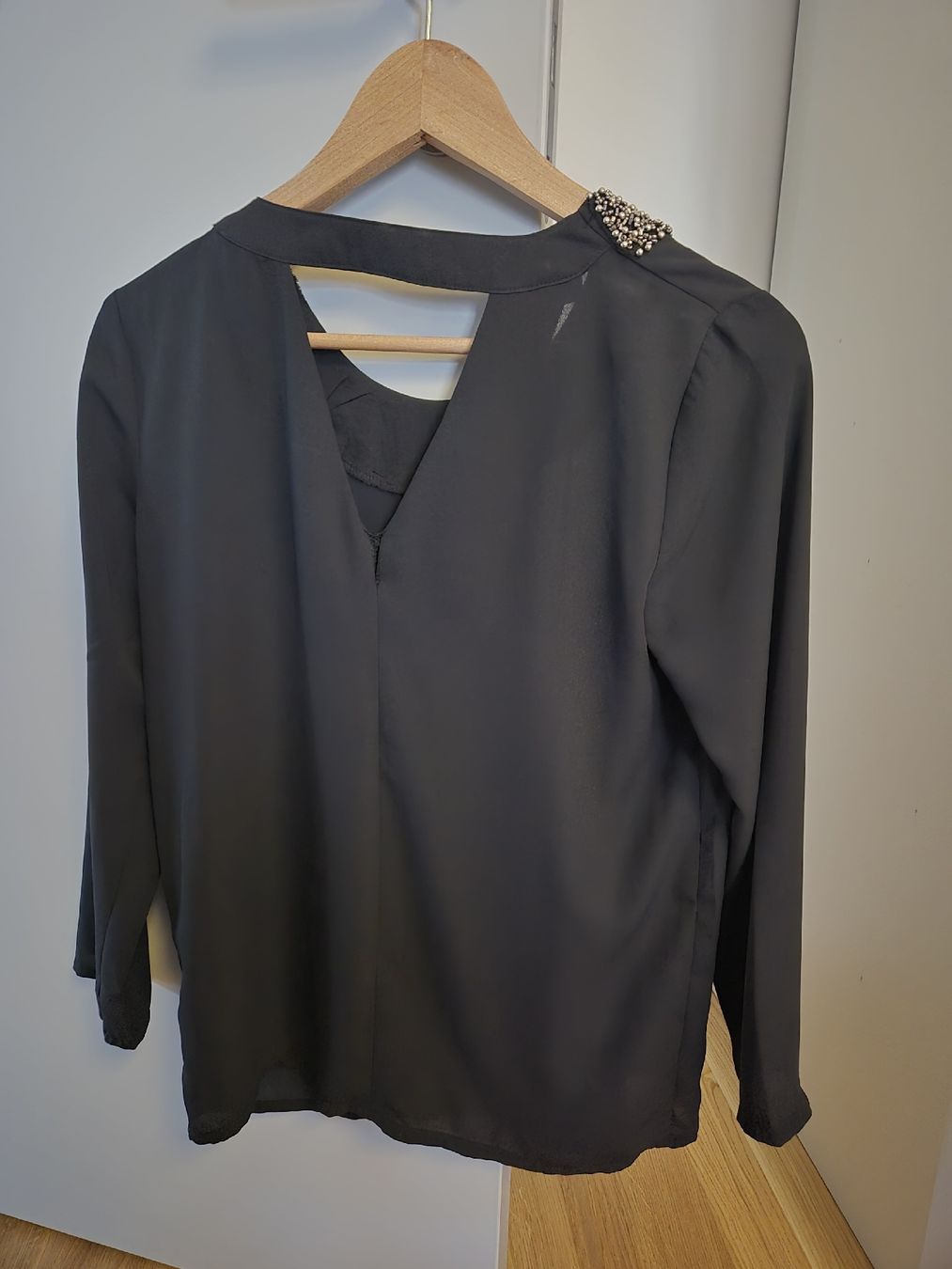 Only Camicette: Schicke ONLY Bluse, schwarz, Gr. 36 – Usato da Luzern venduto da bam_qr5p 1