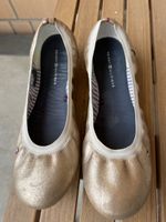 Tommy Hilfiger Ballerinas, Gold, Gr. 38, Top Zustand!