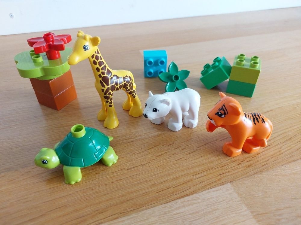 Duplo Jouets: LEGO Duplo 10801 Jungtiere (Zoo Tiere) – D'occasion à Balterswil par Steineparadies 2