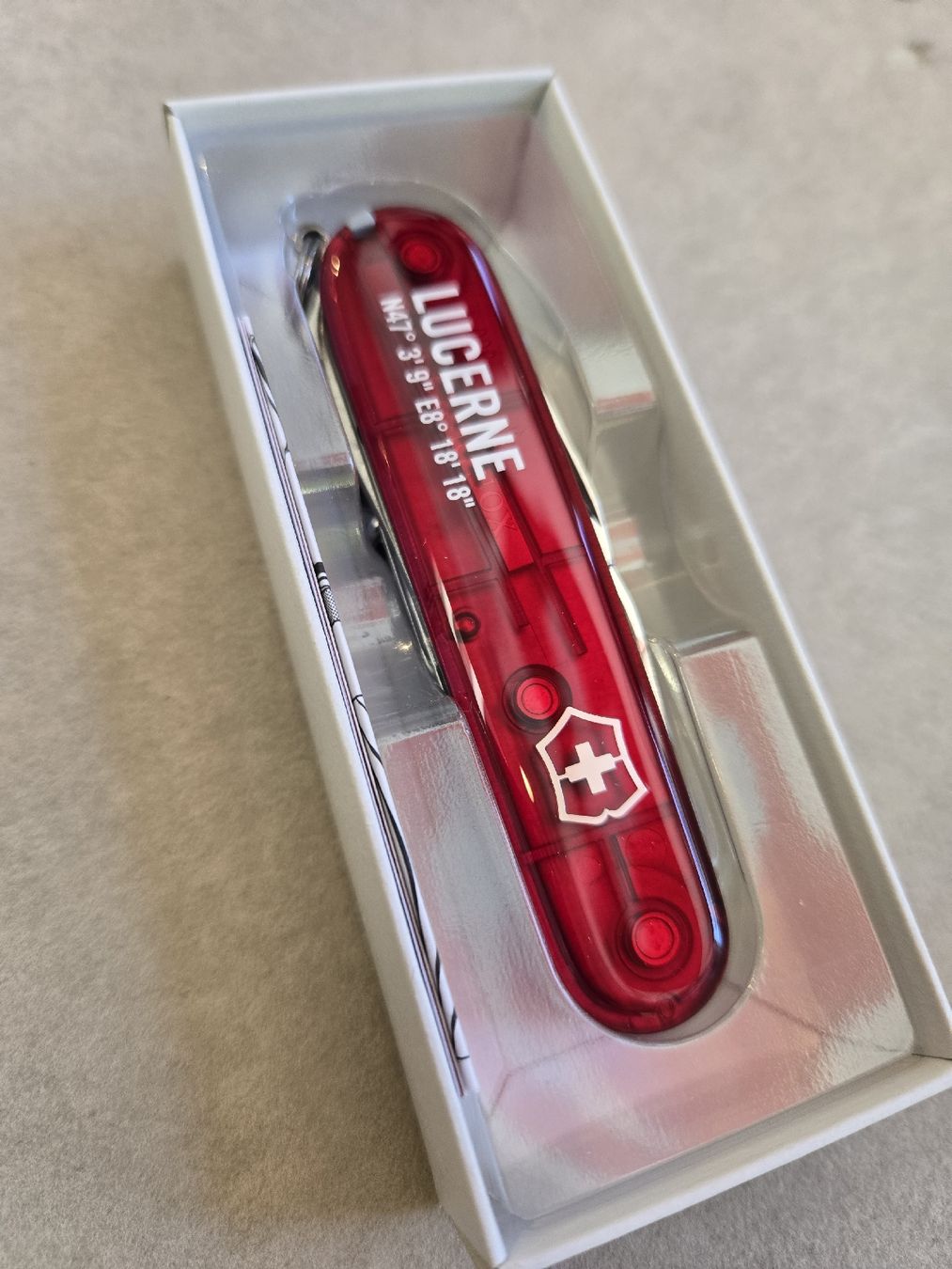 Victorinox Coltelli tascabile: Place to be Lucerne – Nuovo (secondo la descrizione) da Luzern venduto da Nini_862 1