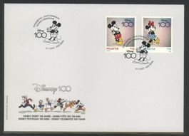 2023, FDC, Sondermarken 100 Jahre Disney (1979–1980)