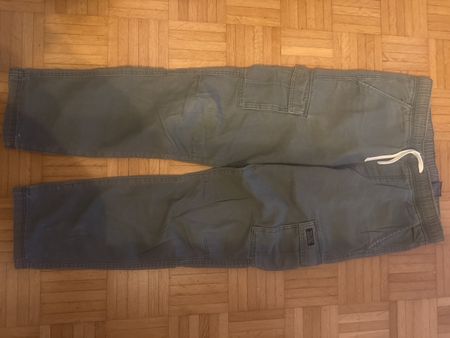 Pantaloni cargo H&M verde oliva in buono stato