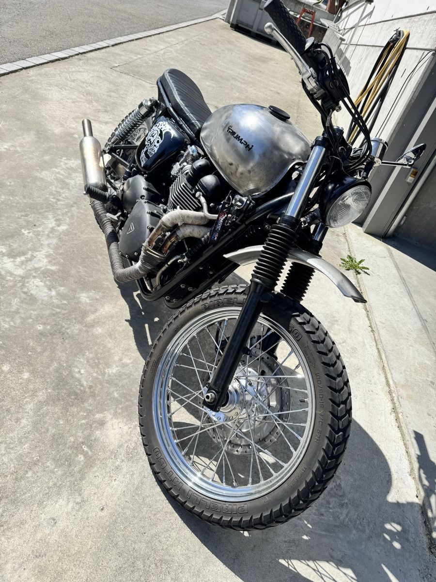 Triumph Strada: Triumph Bonneville – Usato da muolen venduto da Panhead50 7