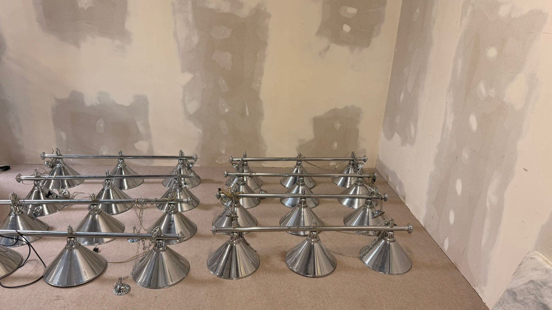 Lampade: Hängelampe/ Billiardlampe 3-flammig Chrom – Usato da Rickenbach ZH venduto da Der-Insider 8