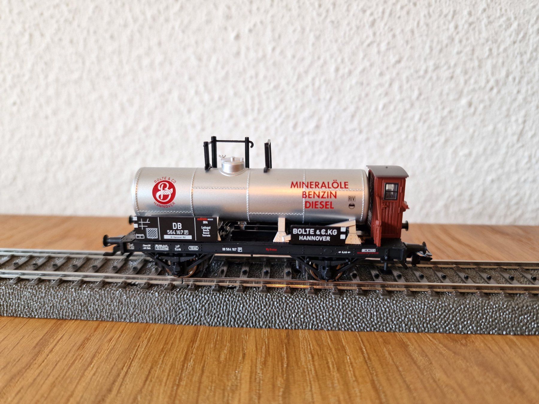 Märklin Modellini di ferrovie: DB Tankwagen Bolte&Co. H0 – Usato da Matten b. Interlaken venduto da lor_hr9w 1