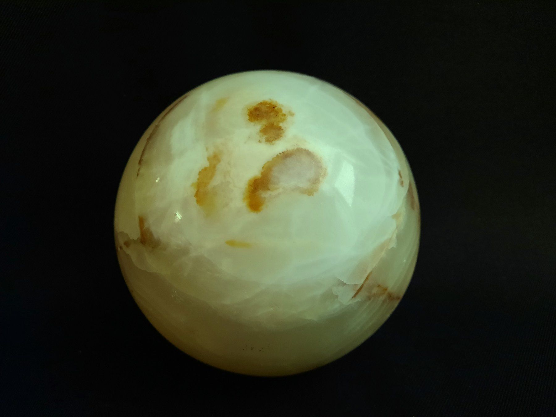 Minerali & Pietre curative: ONYX-Steinkugel 2.92Kg – Usato da Beinwil am See venduto da Restwert_Beinwil 5