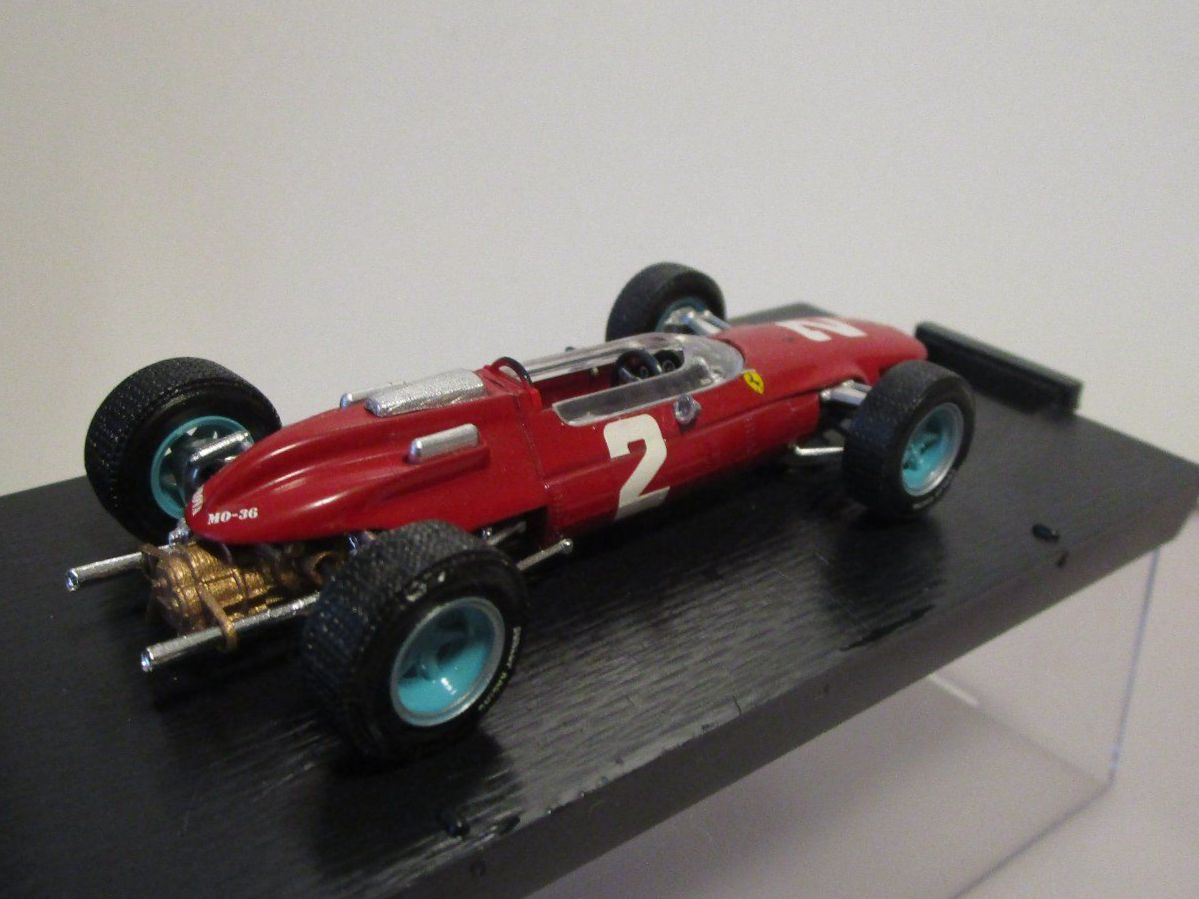 Ferrari Modellini d'auto: BRUMM FERRARI 158 G.P. ITALIA1964 – Nuovo e nell'imballaggio originale da Chêne-Bourg venduto da breno56 2