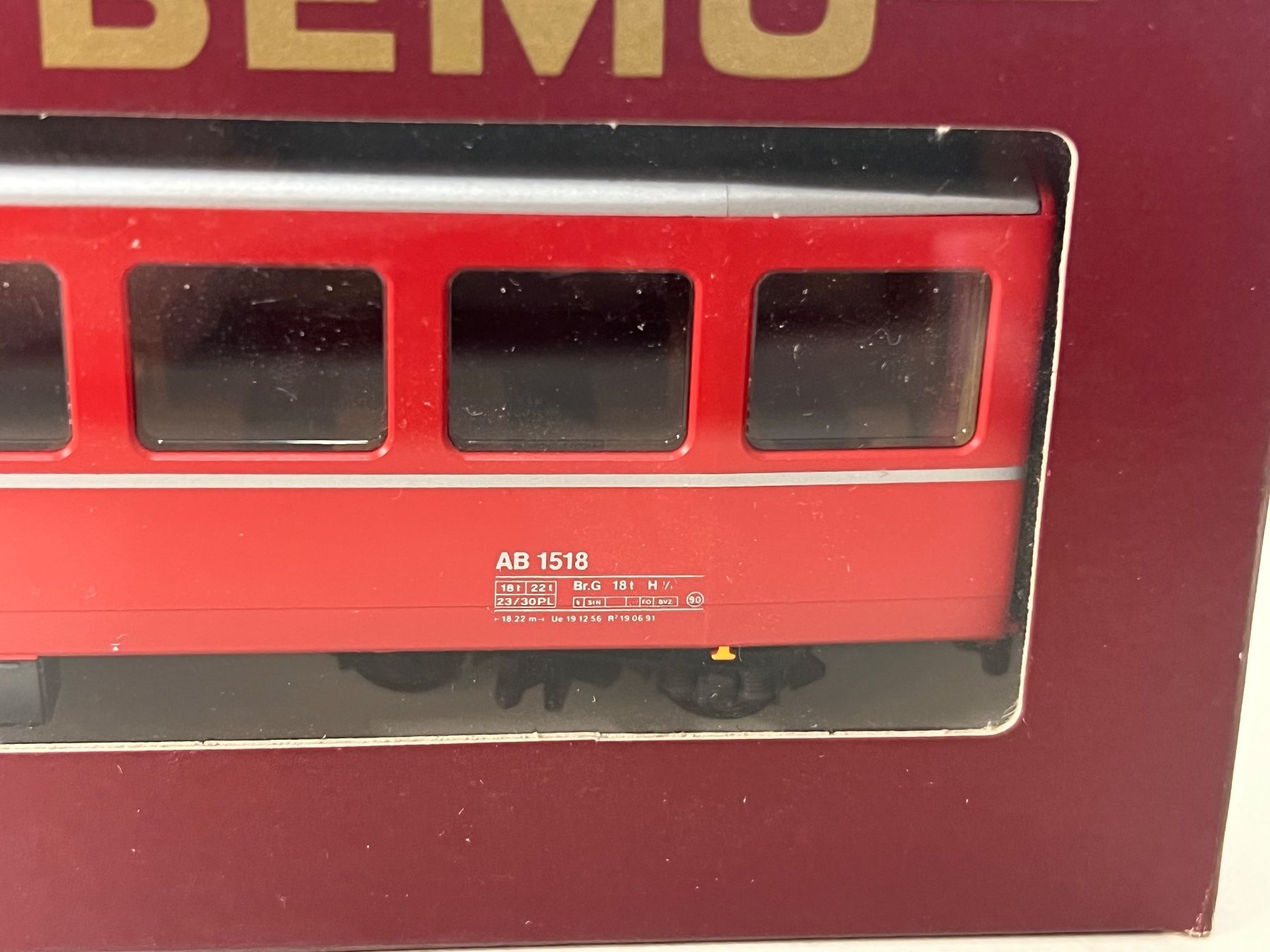 Bemo Modelleisenbahnen: Bemo 3283 128  RhB AB 1518 – Neu und originalverpackt aus Neuenhof von ludovicco 1