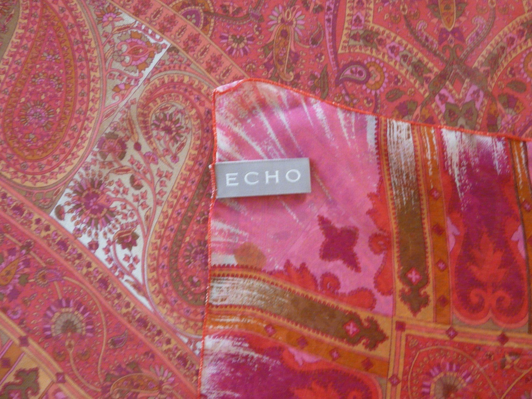 Foulard & Sciarpe: Foulard 100% soie Seide marque ECHO – Nuovo e nell'imballaggio originale da ERLINSBACH venduto da doudouce 4