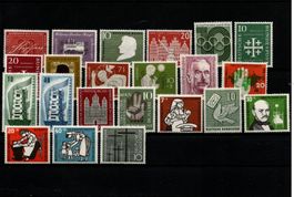 Allemagne 1956 année complète neufs