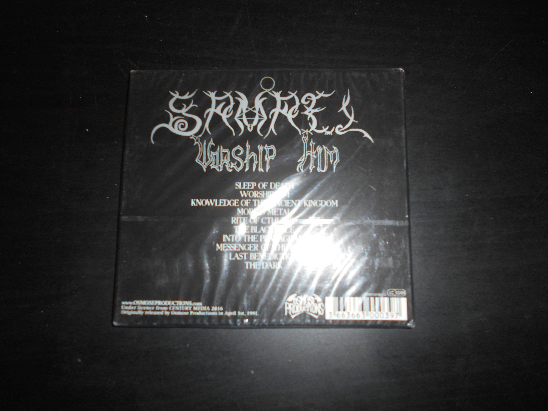 CD: Samael – Worship Him / 2016 Digi – Nuovo e nell'imballaggio originale da Aarberg venduto da witchhunter01 1