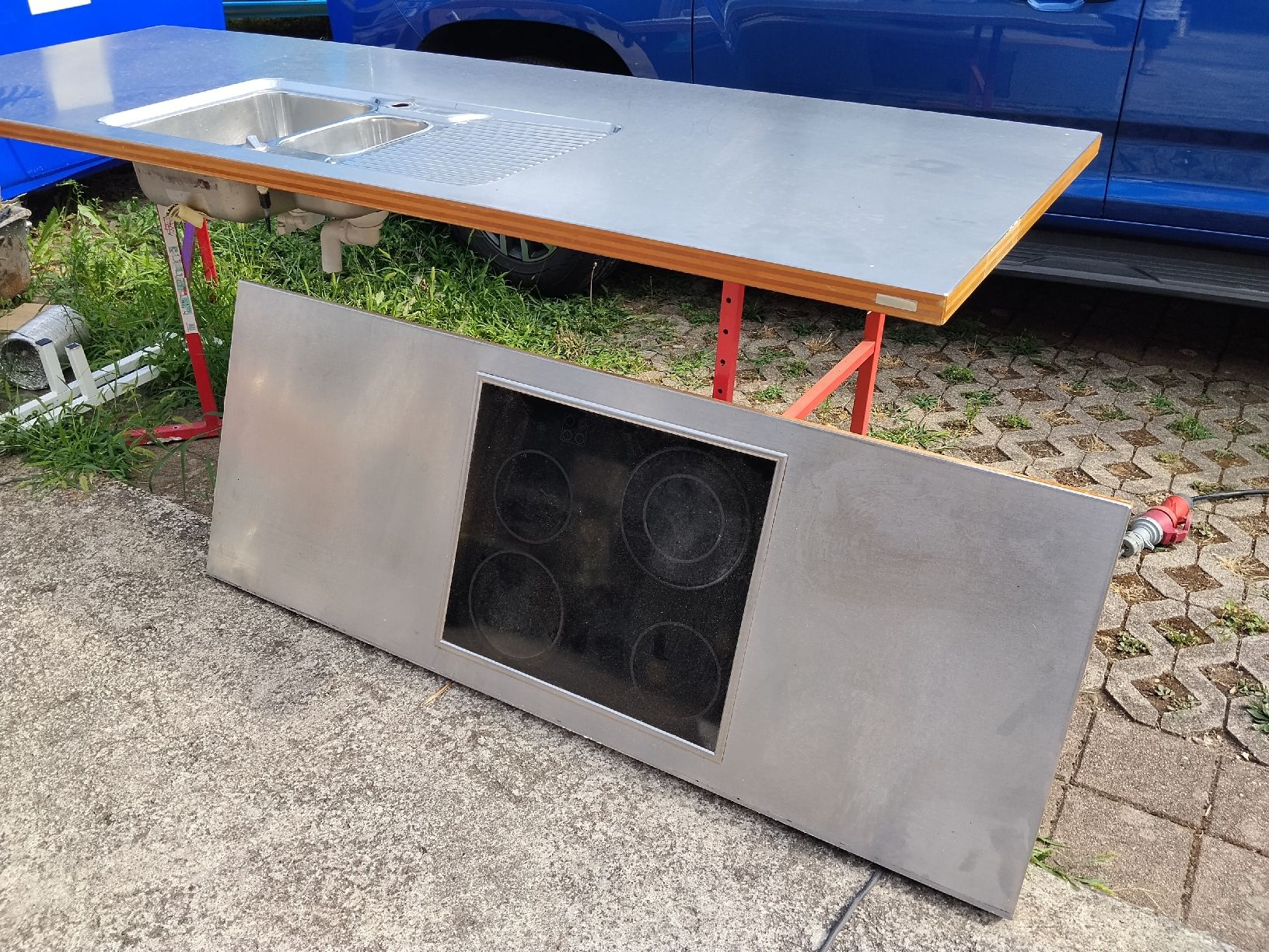 Cucine complete: Küchenplatte industrietauglich – Usato da Muhen venduto da ald_r2bk 3