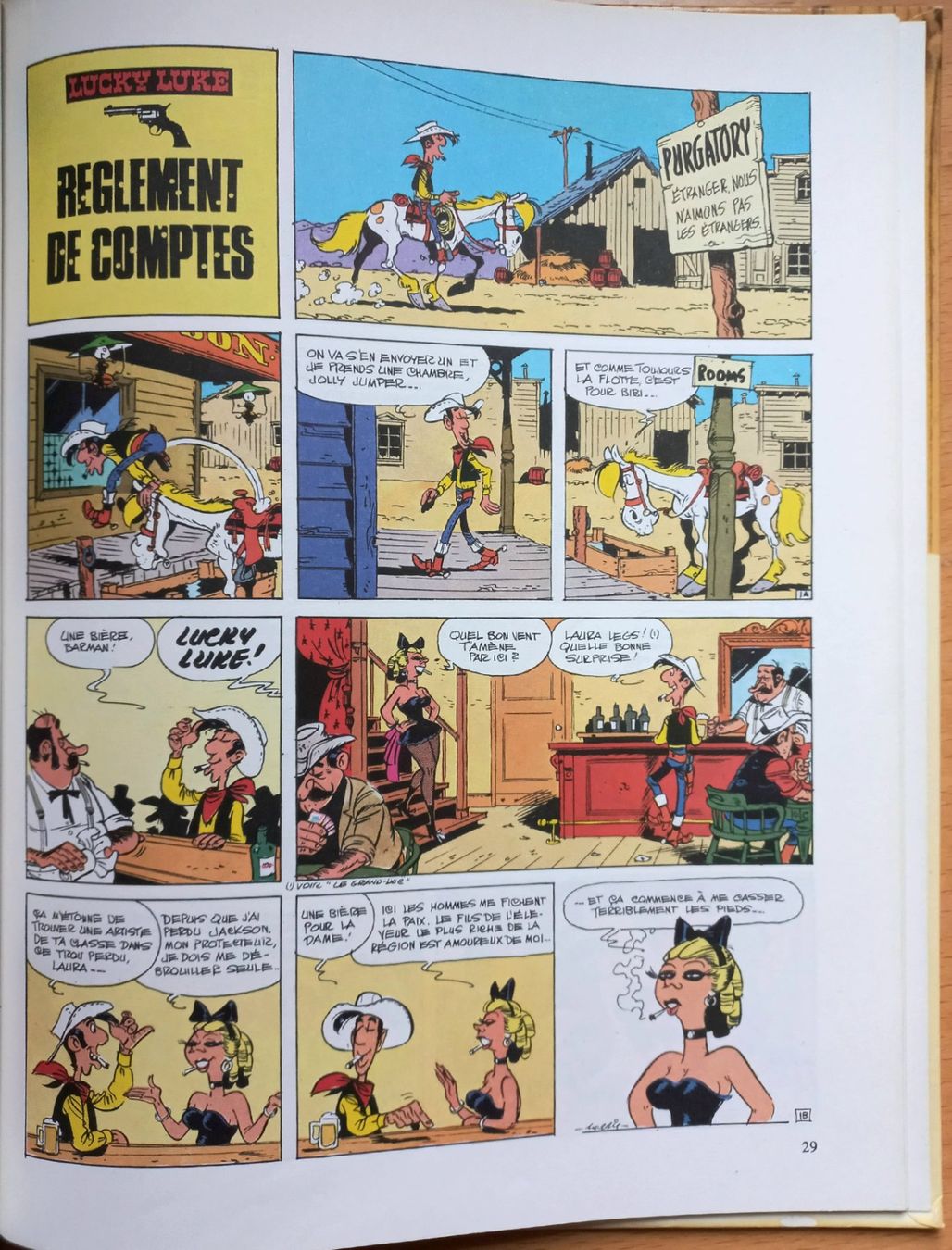 Fumetti: BD Comic - Lucky Luke - La corde du pendu – Usato da Niederuzwil venduto da lubimaja 3