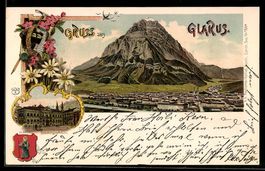 Litho Glarus, Regierungsgebäude, Gesamt