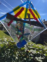 Glasbild Glaskunst 19x19 cm