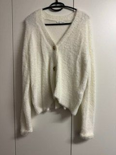 Opus Jacken: OPUS Strickjacke weiss 40 – Neu (gemäss Beschreibung) aus Gommiswald von Anika6