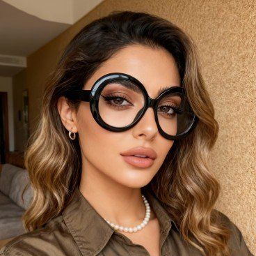 Occhiali & Lenti: Grosse Rahmen Brille Krimidinner / Hippie – Usato da Niederrohrdorf venduto da luxury100