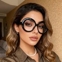 Grosse Rahmen Brille Krimidinner / Hippie