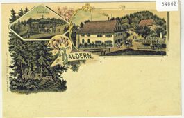 Gruss von der Baldern - Repro