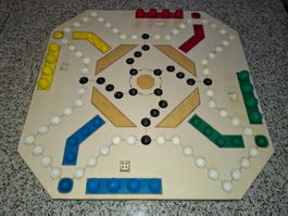 Holzspiel Brettspiel Dog XL Handarbeit Unikat.
