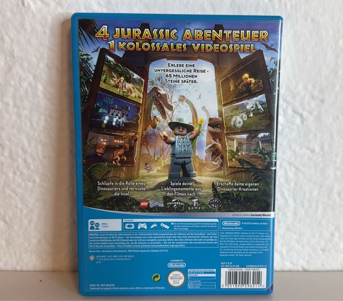 Nintendo Spiele: Lego Jurassic World - Wii U - Perfect Game! – Gebraucht aus Ehrendingen von bubulence 1