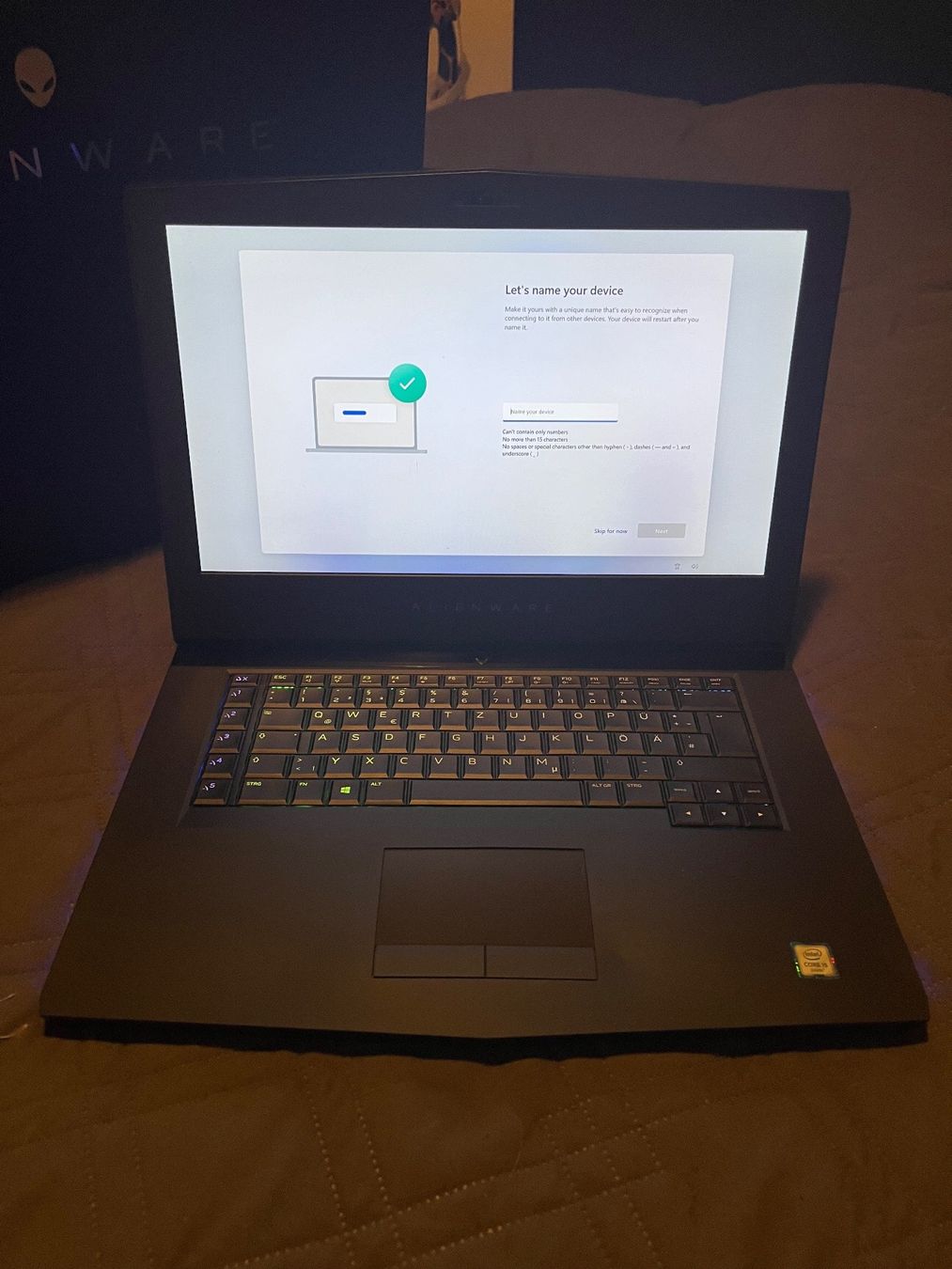 Alienware Notebooks: Dell Alienware 15 R3 Gaming Laptop – Gebraucht aus Dietikon von  2