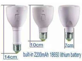 Eclairage de secours LED avec accu rechargeable