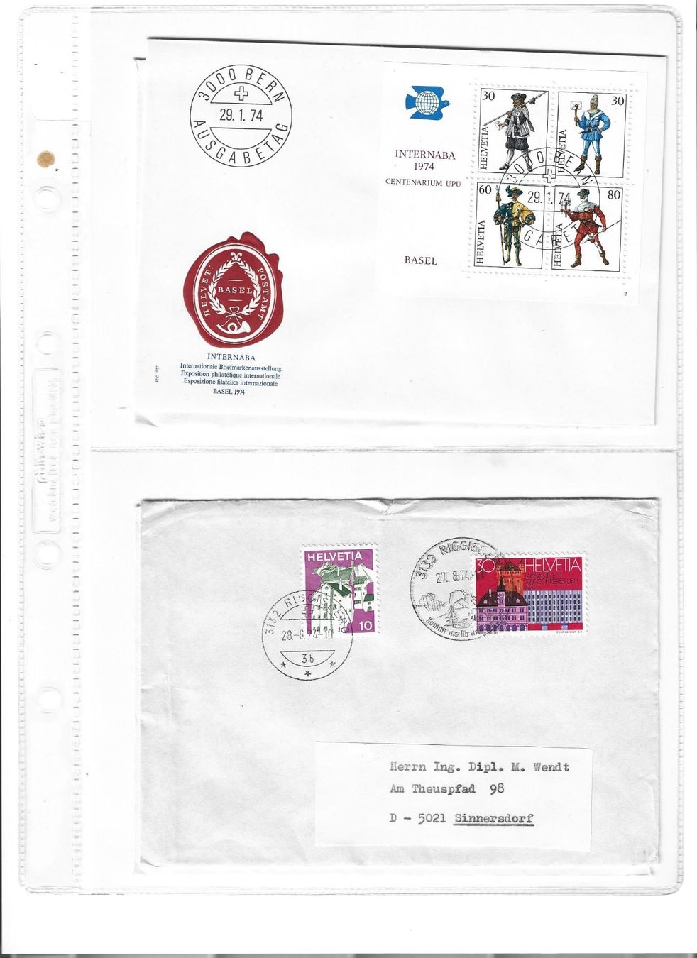 Tutti i francobolli: 10 lettres 10 Buchstaben – Usato da Delemont venduto da toutdubon11 4