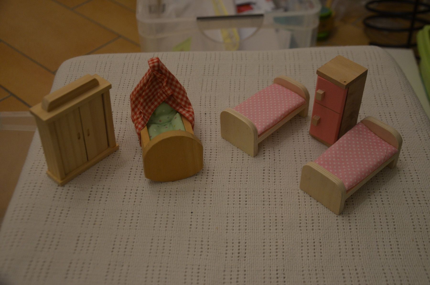Case e mobili per bambole: HAUSE POUPPE  ZIMMER – Usato da Chiasso venduto da Dolly015