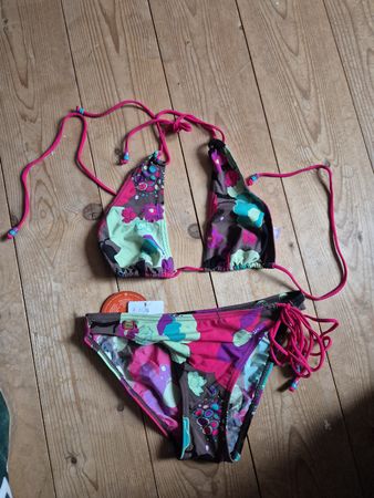 Bikini Speedo Blumenmuster 36 neu mit Etikett
