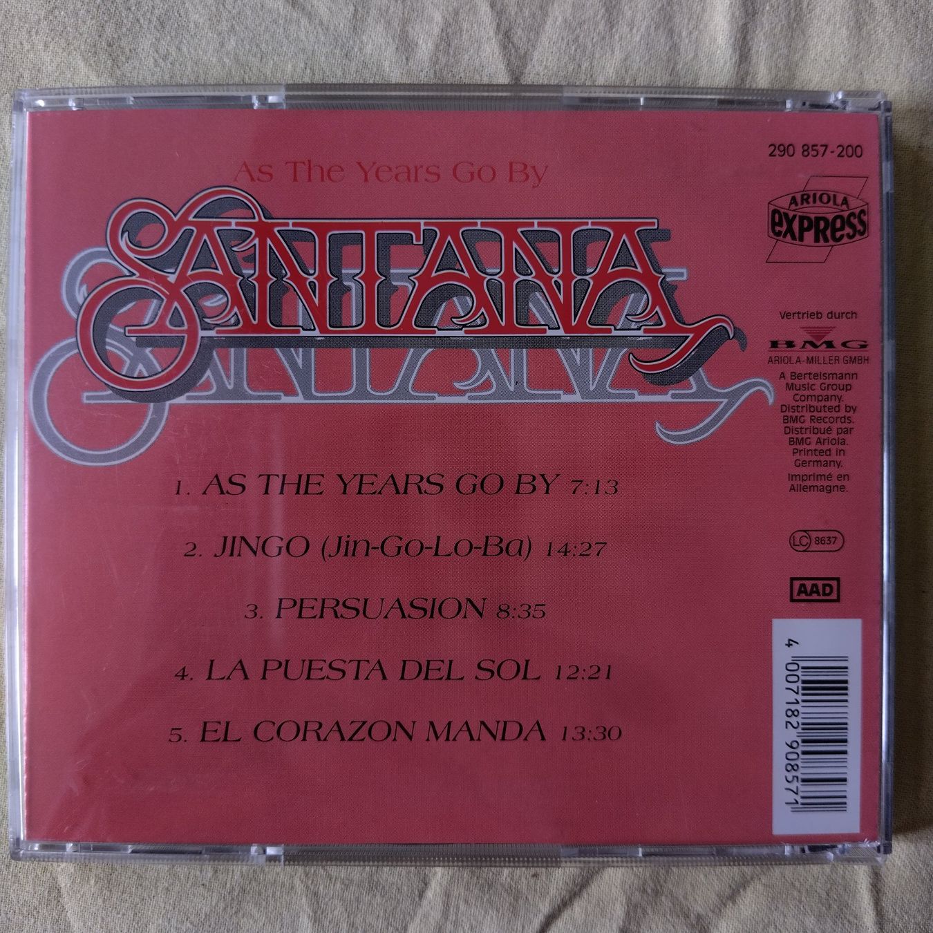 CD: CD von Santana – Usato da Buchs venduto da mdi_mpx5 3