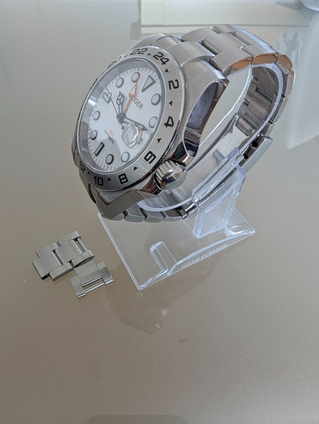 Orologi: Bliger GMT Automatic Expl. II Polar Hommage - neuwertig – Nuovo (secondo la descrizione) da Birmenstorf AG venduto da Merlinski0 1