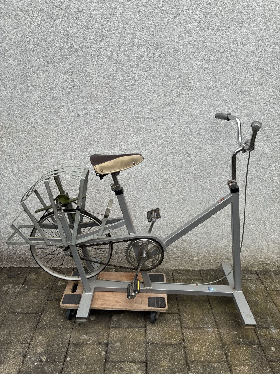 Hometrainer: Vintage Oldtimer Hometrainer mit Ventilator Velo Flipper – Difettoso da schönenwerd venduto da quartier9