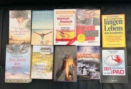 Bücher Konvolut: 8 Stück verschiedene Titel, wie NEU 