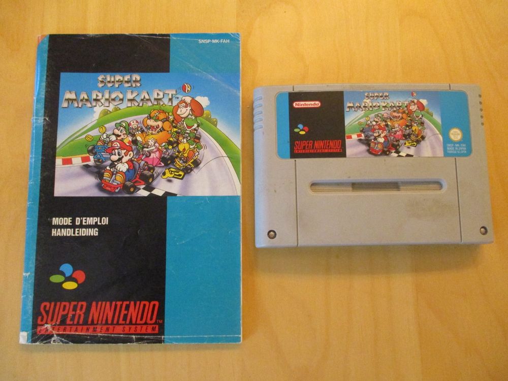 Super Nintendo Snes Nes Super Mario Kart Fah Kaufen Auf Ricardo 7244