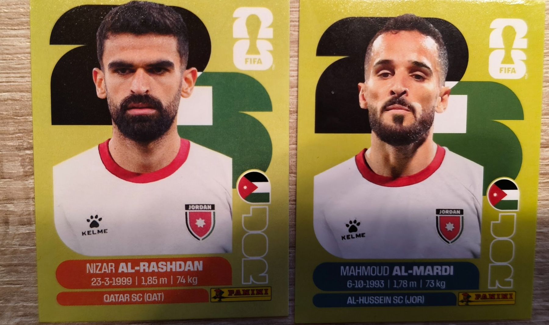 Panini Carte collezionabili: FIFA World Cup 2026 / JOR 10 et 17 – Nuovo (secondo la descrizione) da Plan-les-Ouates venduto da col_vq9g