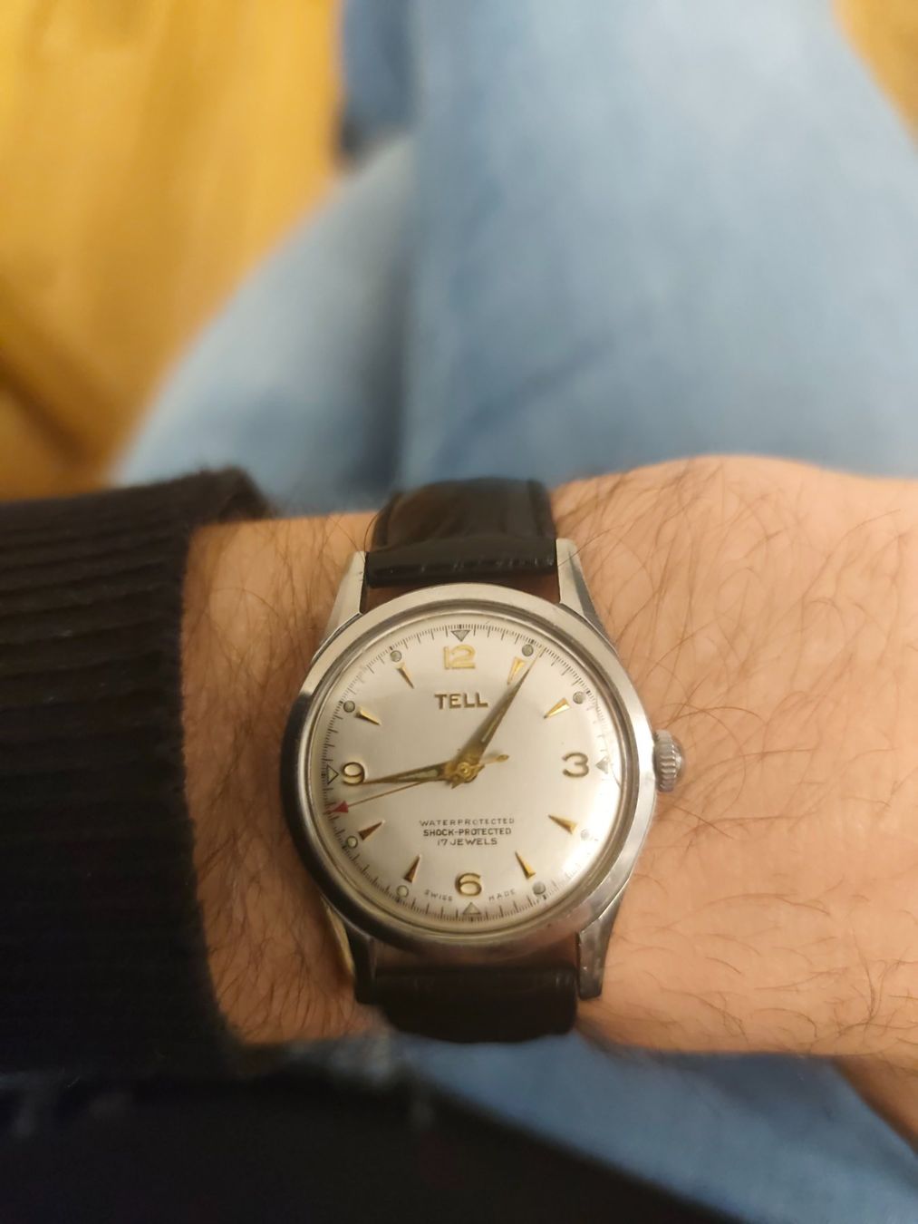 Orologi: Tell vintage Armbanduhr – Usato da Küssnacht am Rigi venduto da DB_Shop 2