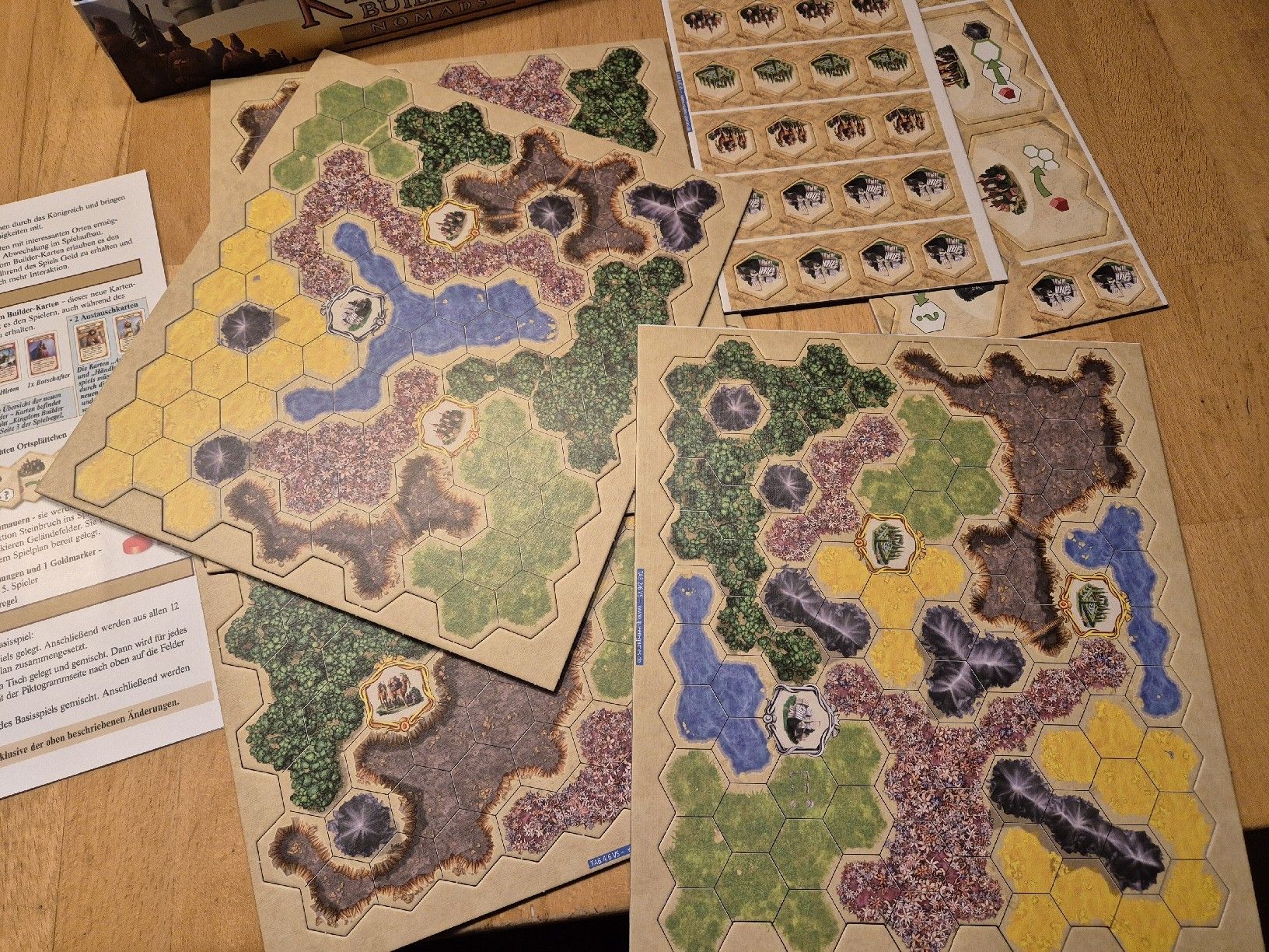 Giochi: Kingdom Builder Nomads - Erweiterung 1,  Neuwertig – Nuovo (secondo la descrizione) da Ettiswil venduto da beekeper13 2