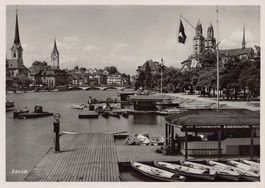 Zürich, Bootsverleih um 1935-40