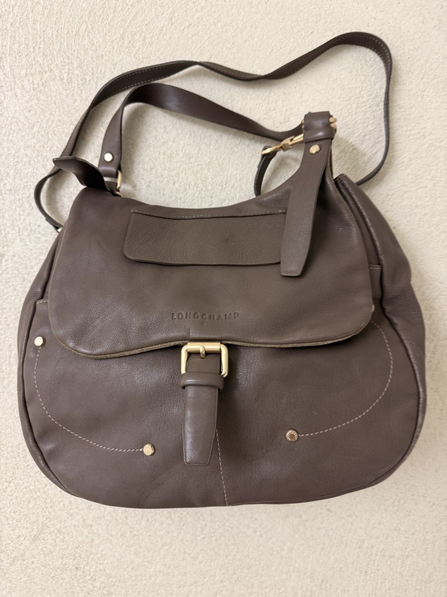 Longchamp Borse da donna: LONGCHAMP Umhängetasche grau – Usato da Allschwil venduto da Frida015 2