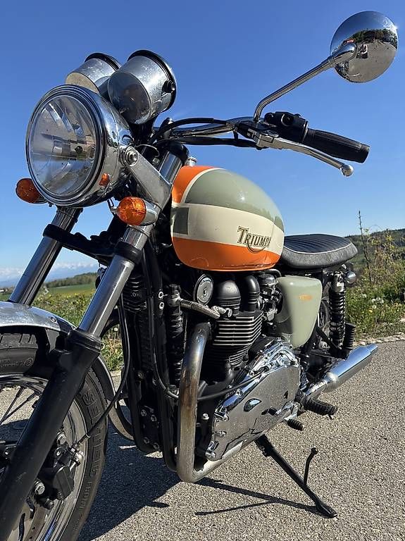 Triumph Strasse: Triumph Bonneville T100 – Gebraucht aus Diesse von Christophe76