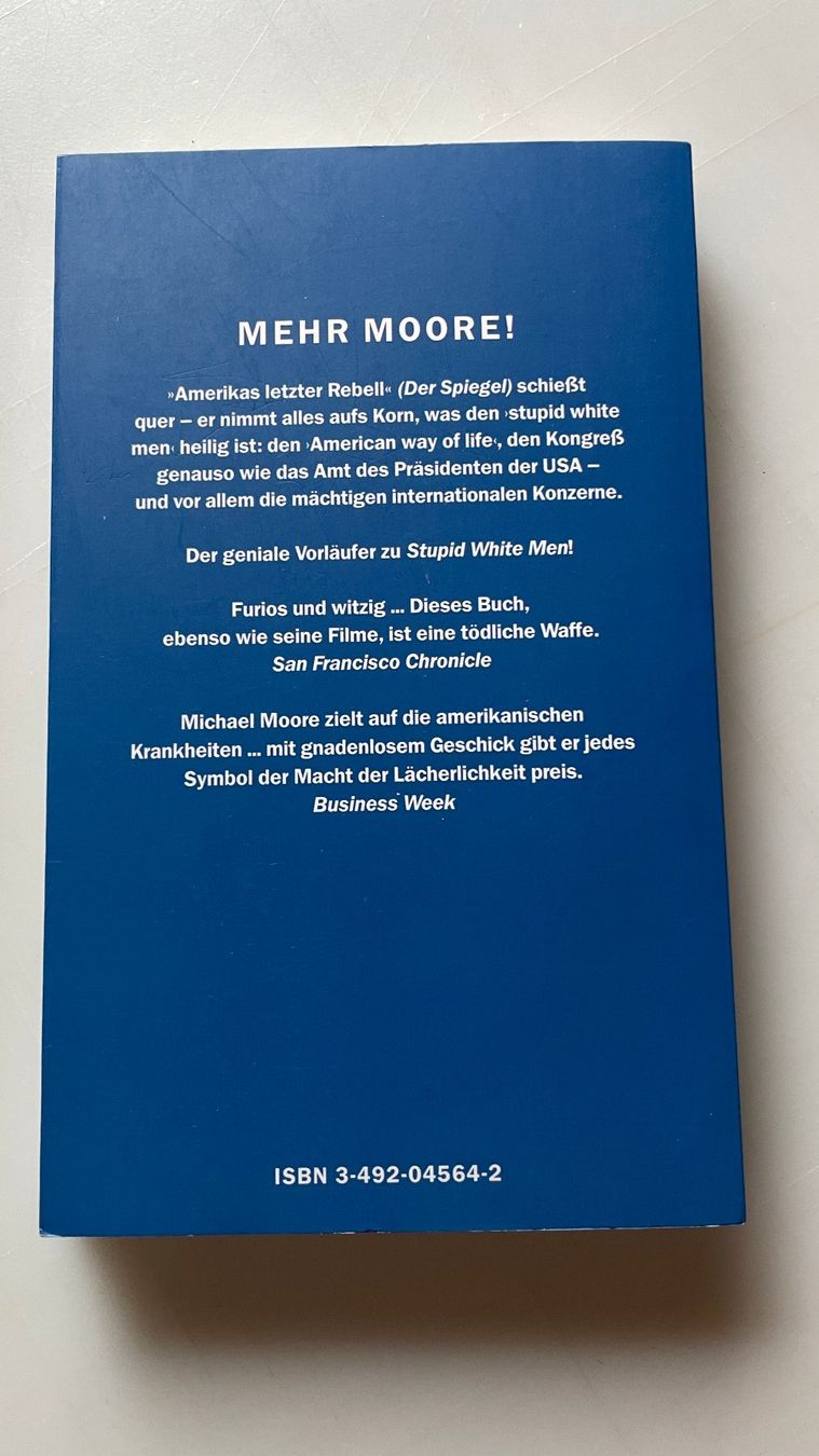 Libri: Michael Moore - Quer-Schüsse: Downsize This! – Usato da Glattfelden venduto da cybermaxx 1