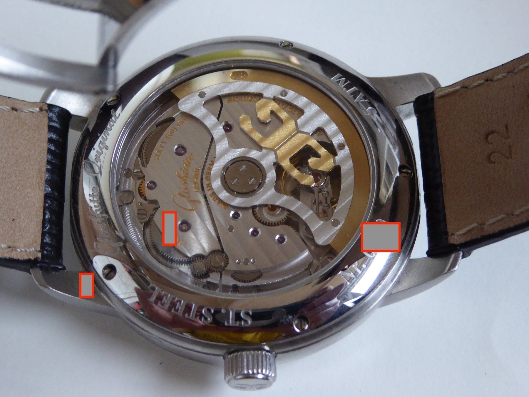 Glashütte Orologi: Glashütte Original Senator Panorama Datum – Nuovo (secondo la descrizione) da Ramlinsburg venduto da Verlenga 8