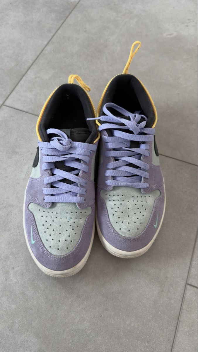 Scarpe da uomo: Baskets Nike Jordan basses violet/gris – Usato da La Chaux-de-Fonds venduto da Tomas1019 2