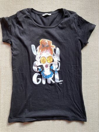 Schwarzes T-Shirt LTB Denim Company, XS, Top Zustand!