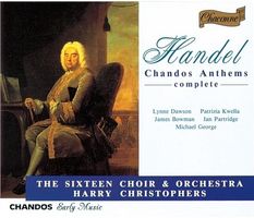 Handel – Chandos Anthems  – Christophers 1994 – 4 CD