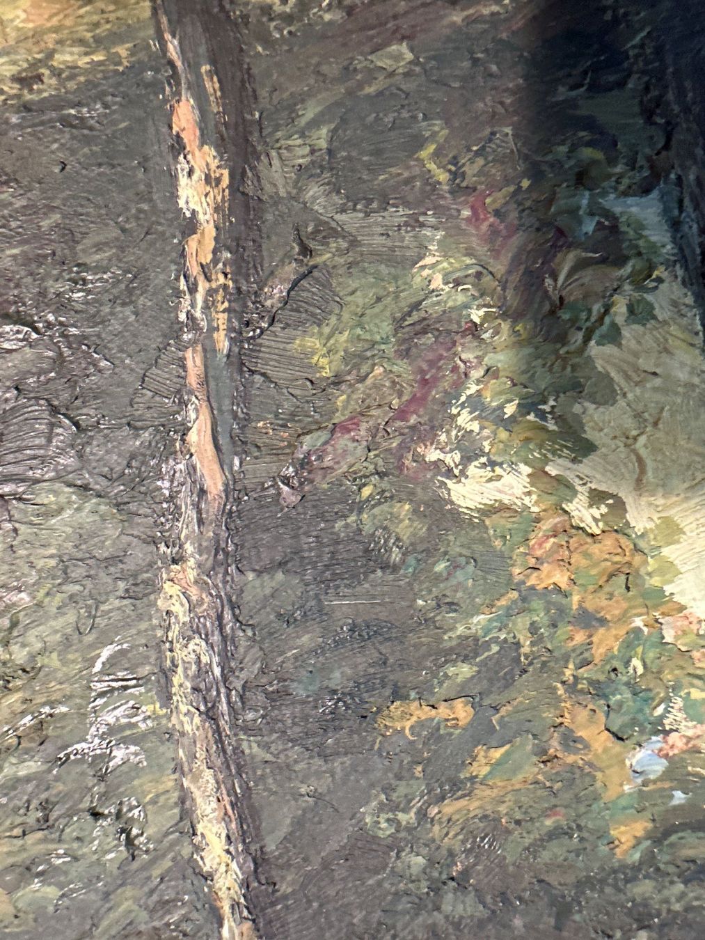 Gemälde: Oelgemaelde Landschaft mit See – Gebraucht aus Zürich von mazlaghan 2